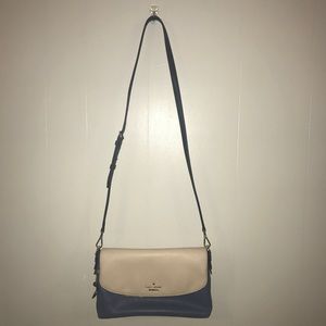 Kate Spade Crossbody Blue/Grey & Tan Bag